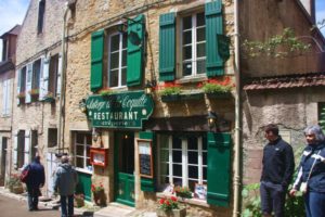 Kulinarische Reise-Burgund-Restaurant in Vézelay