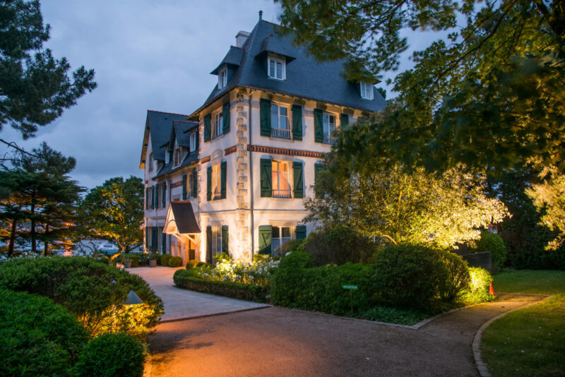 Bretagne Urlaub: die Villa.